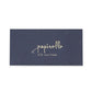 Boxed Silk Eye Mask in Navy