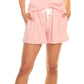Organic Cotton Knit Boxer in Pink