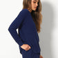 Soft Touch Rib V-Neck LS Top