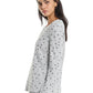 Super Soft Waffle LS Crew Neck Top