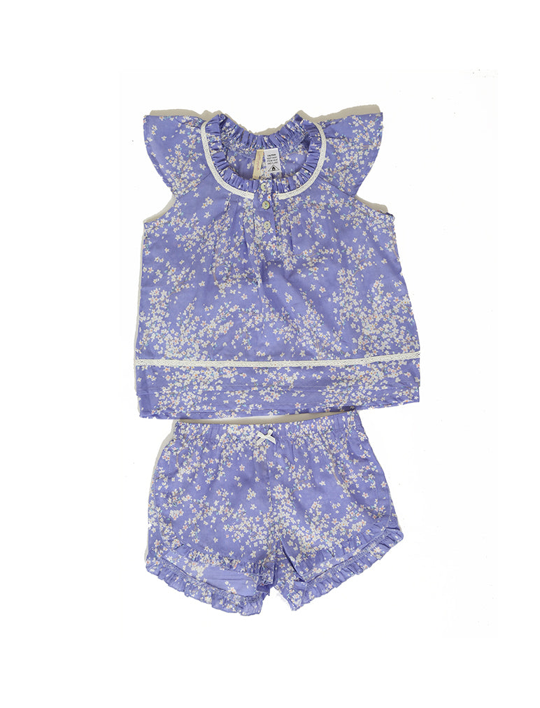 Girls Cheri Blossom Flutter Cami and Boxer